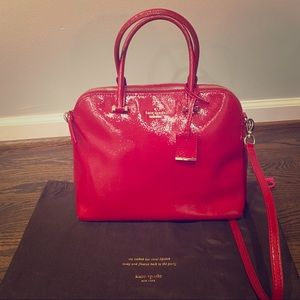 Brand new Kate Spade Ruby Red Satchel- MUST SEE!!!